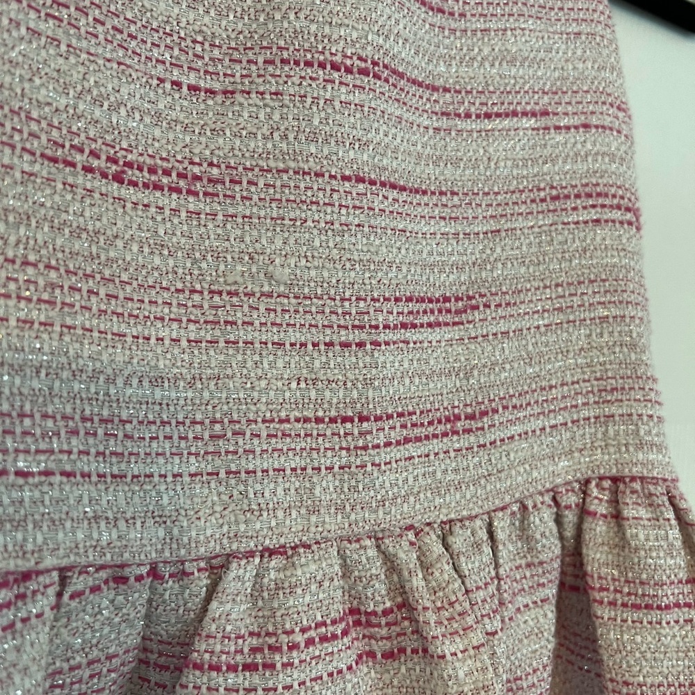 Janie and Jack Red and White Pleated Sundress with Tie Front - Picture 3 of 3